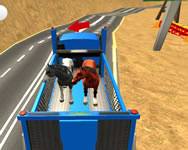 Farm animal transport truck game buszos ingyen játék