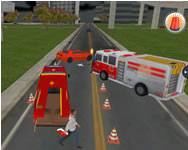 Ambulance rescue games 2019 buszos HTML5 játék